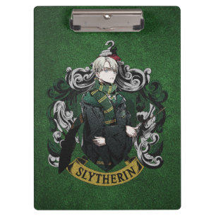 Carpeta De Pinza HARRY POTTER™   Anime Draco Malfoy House Escudo