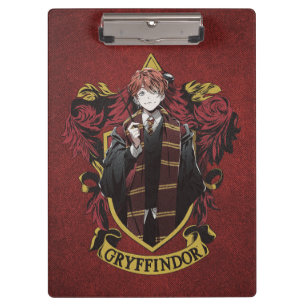 Carpeta De Pinza HARRY POTTER™   Anime Ron Weasley House Escudo