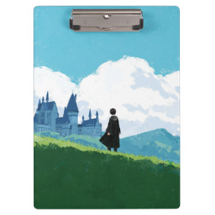Carpeta De Pinza HARRY POTTER™ con vista al castillo de HOGWARTS™