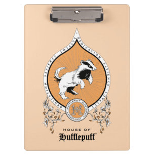 Carpeta De Pinza HARRY POTTER™ Escudo Delicado Sketch HUFFLEPUFF™