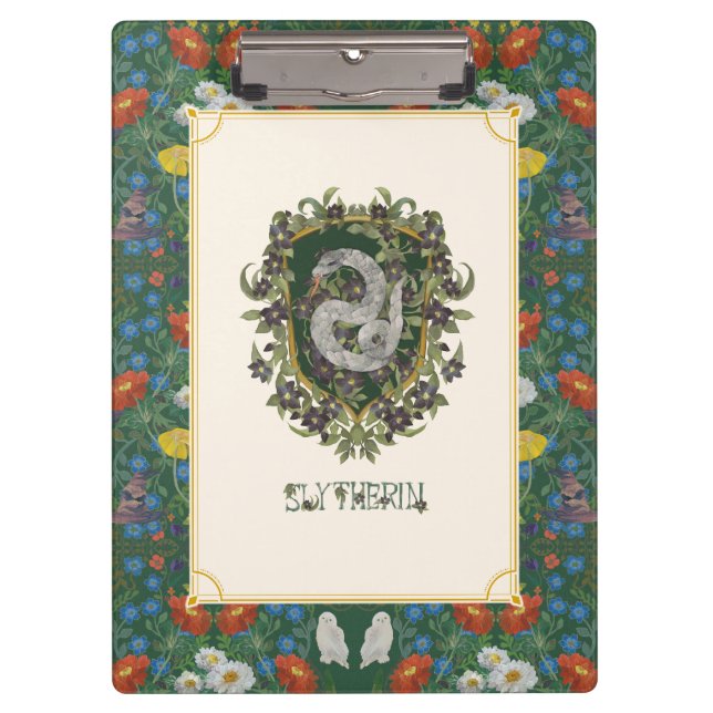 Carpeta De Pinza HARRY POTTER™ | Escudo SLYTHERIN™ (Anverso)