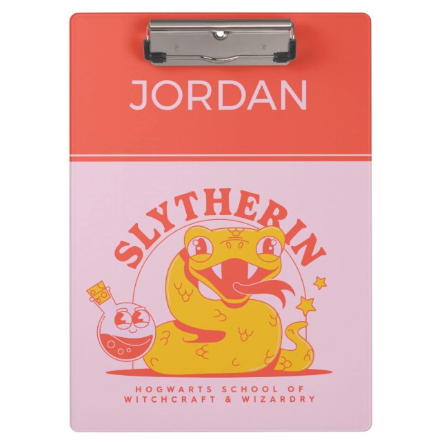 Carpeta De Pinza HARRY POTTER™ | Escuela Cute SLYTHERIN™ Hogwarts (Anverso)