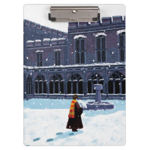 Carpeta De Pinza HARRY POTTER™ y Hedwig en el patio HOGWARTS™