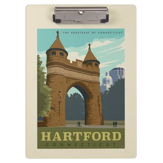 Carpeta De Pinza Hartford, CT (Anverso)
