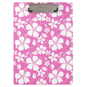 CARPETA DE PINZA HAWAIIAN HULA (HIBISCUS) PINK