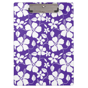CARPETA DE PINZA HAWAIIAN HULA (HIBISCUS) PURPLE