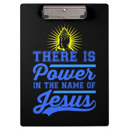 Carpeta De Pinza Hay poder en el nombre de Jesús