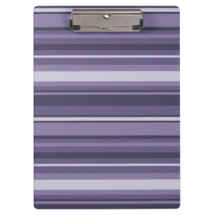 Carpeta De Pinza Heather rayas púrpuras