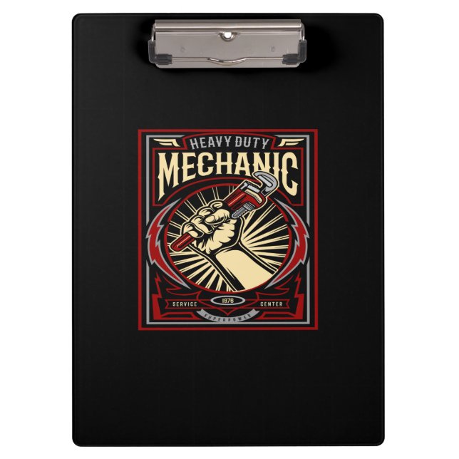 Carpeta De Pinza heavy duty mechanic (Anverso)