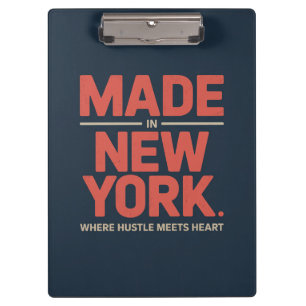 Carpeta De Pinza Hecho en Nueva York