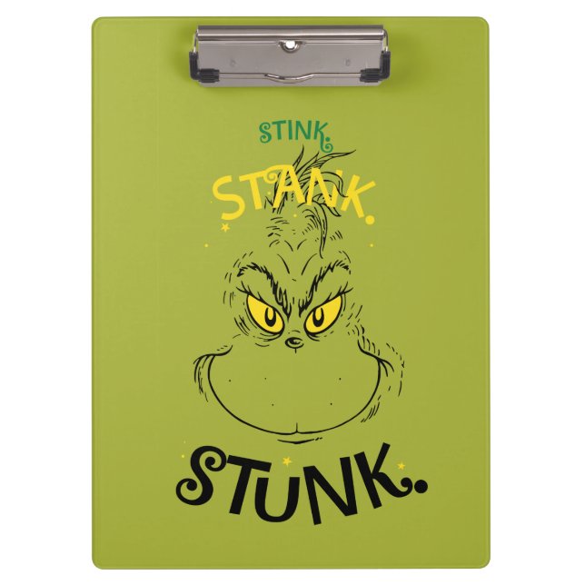 Carpeta De Pinza Hedor Hedor Hediondo Señor Grinch (Anverso)