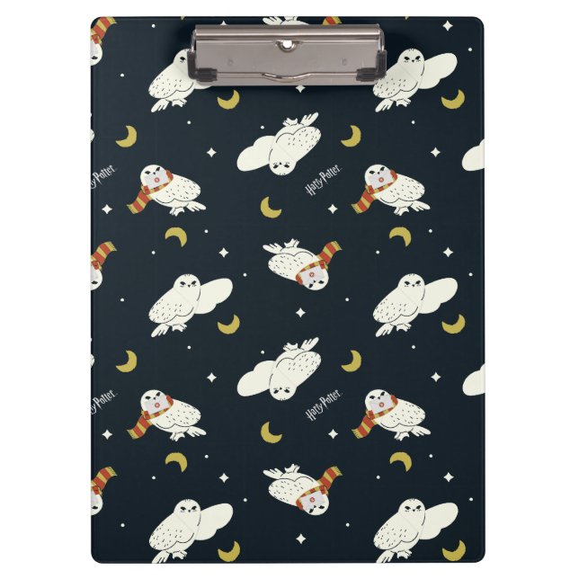 Carpeta De Pinza Hedwig Nighttime Moonlight Pattern (Anverso)