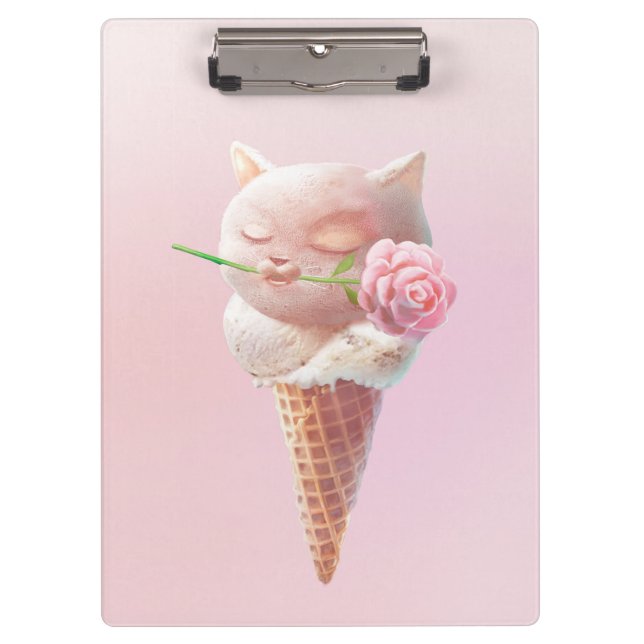 Carpeta De Pinza Helado Kitty - Rosy & Dreamy (Anverso)