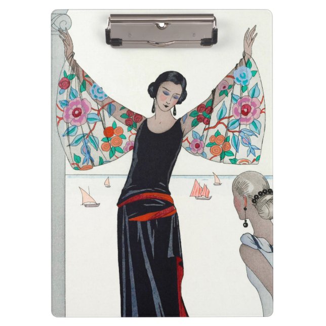 Carpeta De Pinza Here Are My Wings - George Barbier (Anverso)