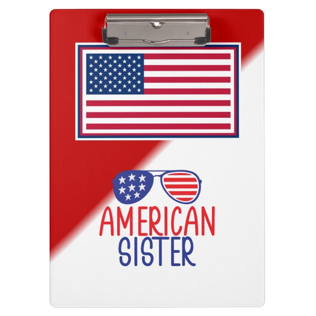 Carpeta De Pinza Hermana de Estados Unidos (Anverso)