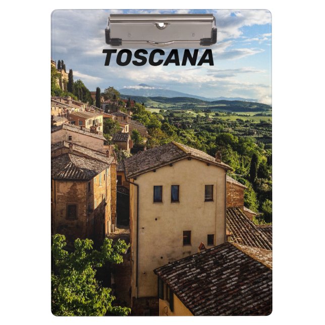 Carpeta De Pinza Hermosa Toscana - Italia (Anverso)