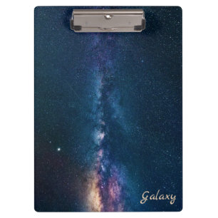 Carpeta De Pinza Hermosa Vía Láctea