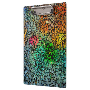 Carpeta De Pinza Hermoso mosaico