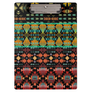 Carpeta De Pinza Hermoso Patrón de Cuchillo de Estilo Suroeste