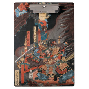 Carpeta De Pinza Héroe Minamoto del samurai ningún Yorimitsu