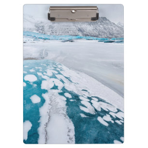 Carpeta De Pinza Hielo glaciar congelado, Islandia