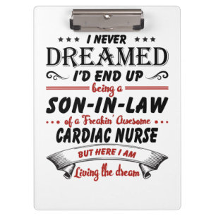 Carpeta De Pinza Hijo En Derecho De Una Increíble Enfermera Cardíac