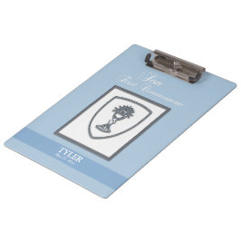 Carpeta De Pinza Hijo, Primera Comunión Cáliz de Plata