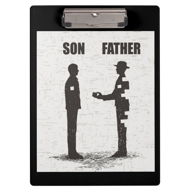 Carpeta De Pinza Hijo y padre (Anverso)