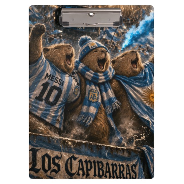 Carpeta De Pinza  Hinchada Capibarras  (Anverso)