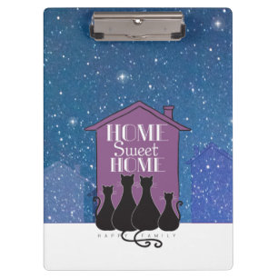 Carpeta De Pinza Hogar dulce hogar - Familia feliz