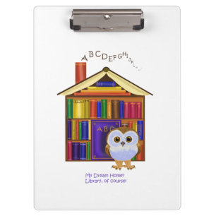 Carpeta De Pinza ¡Hogar ideal - biblioteca!