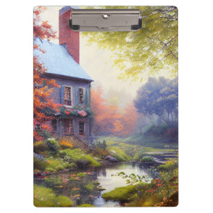 Carpeta De Pinza Hogares/arroyos/bosques/pintura