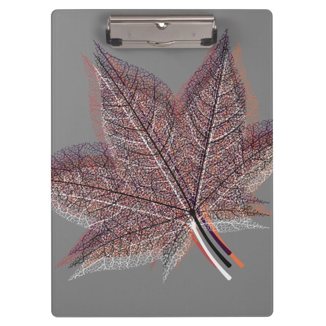 Carpeta De Pinza Hoja de Invierno (Anverso)