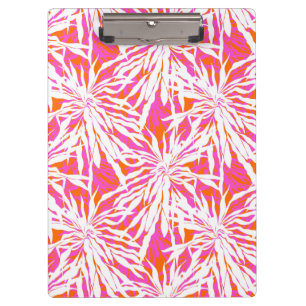 Carpeta De Pinza Hojas de palma tropicales