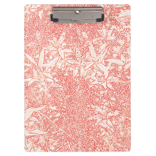 Carpeta De Pinza hojas rojas (Anverso)