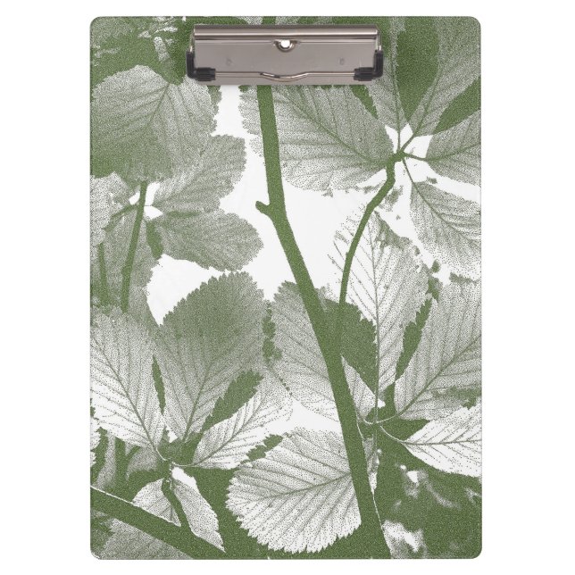 CARPETA DE PINZA HOJAS VERDES (Anverso)