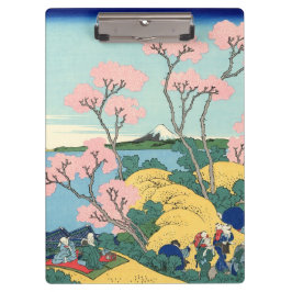 Carpeta De Pinza Hokusai Fuji de Gotenyama en el Tōkaidō