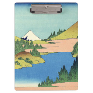 Carpeta De Pinza Hokusai Lago Hakone en la provincia de Sagami  