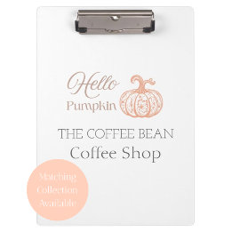 Carpeta De Pinza Hola Calabaza Imagen de Marca de Otoño para Tienda