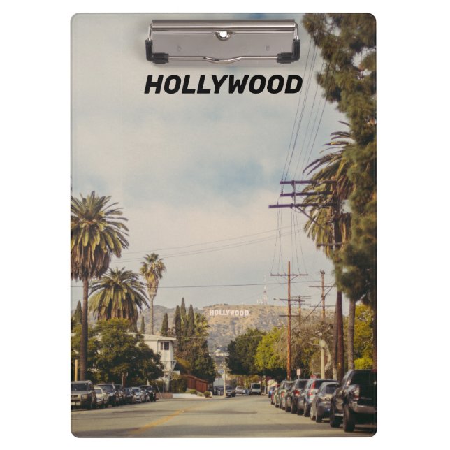 Carpeta De Pinza Hollywood USA (Anverso)