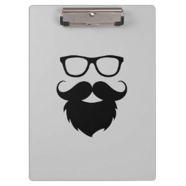 Carpeta De Pinza Hombre con barba divertida totalmente crecida