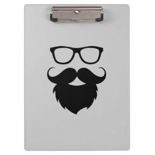 Carpeta De Pinza Hombre divertido maduro de la barba