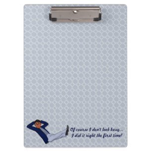 Carpeta De Pinza Hombre ocupado