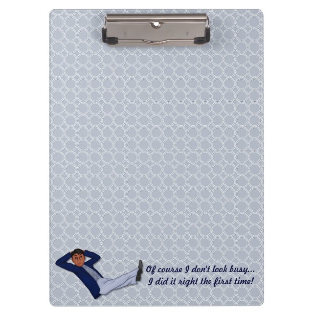 Carpeta De Pinza Hombre ocupado (Anverso)