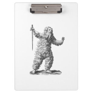 Carpeta De Pinza Hombre salvaje - Wildemann - figura de la leyenda