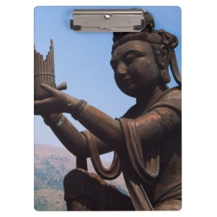 Carpeta De Pinza Hong Kong, isla Lantau, monasterio Po Lin