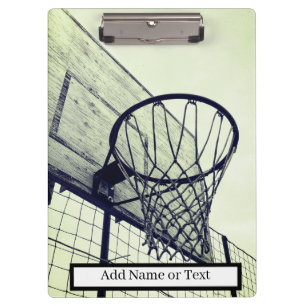 Carpeta De Pinza Hoop Dreams Basketball Clipboard