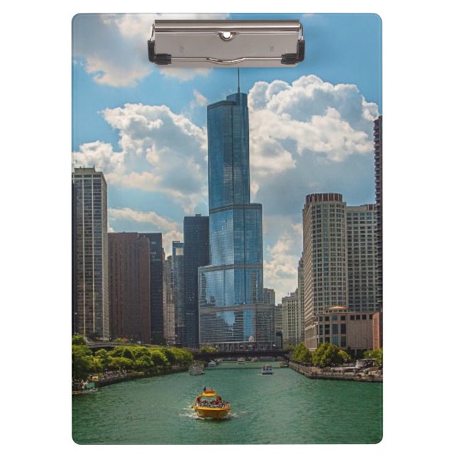 Carpeta De Pinza Horizonte Chicago (Anverso)