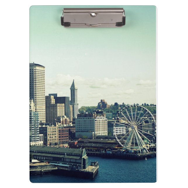 Carpeta De Pinza Horizonte de Seattle (Anverso)