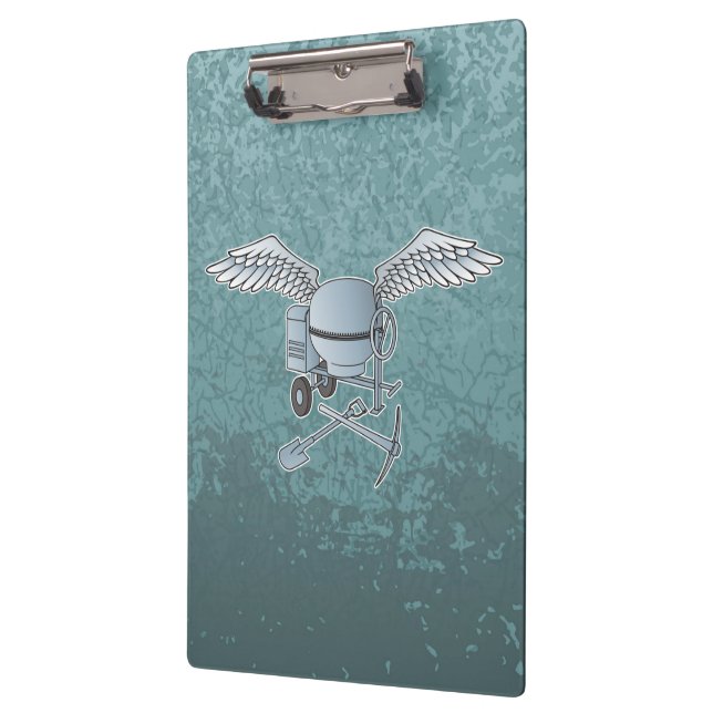 Carpeta De Pinza Hormigonera gris azulado (Izquierda)